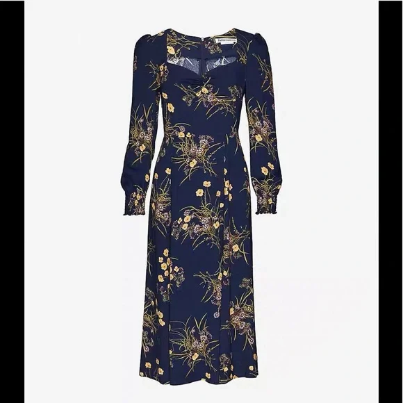 Reformation hunt dress Mademoiselle  AUTHENTIC🍒 - Picture 9 of 17